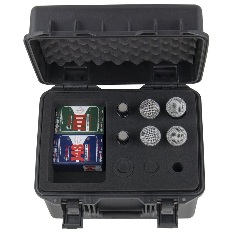 Odyssey VUMIC09 - Étui pour microphone à main (pour 9 personnes) avec compartiment de rangement