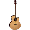 Luna WABI SABI Grand Concert Acoustic/Electric Guitar (Satin Natural)