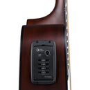 Luna WABI SABI Grand Concert Acoustic/Electric Guitar (Satin Natural)