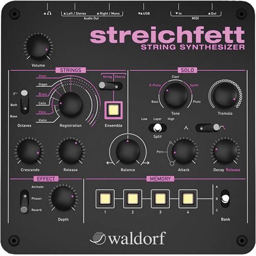 Waldorf Streichfett  String Synthesizer - Red One Music