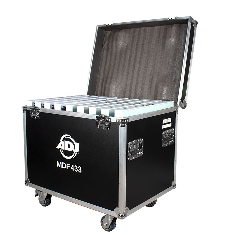 American DJ MDF2-FC9 Flight Case pour 9 panneaux MDF2 et accessoires