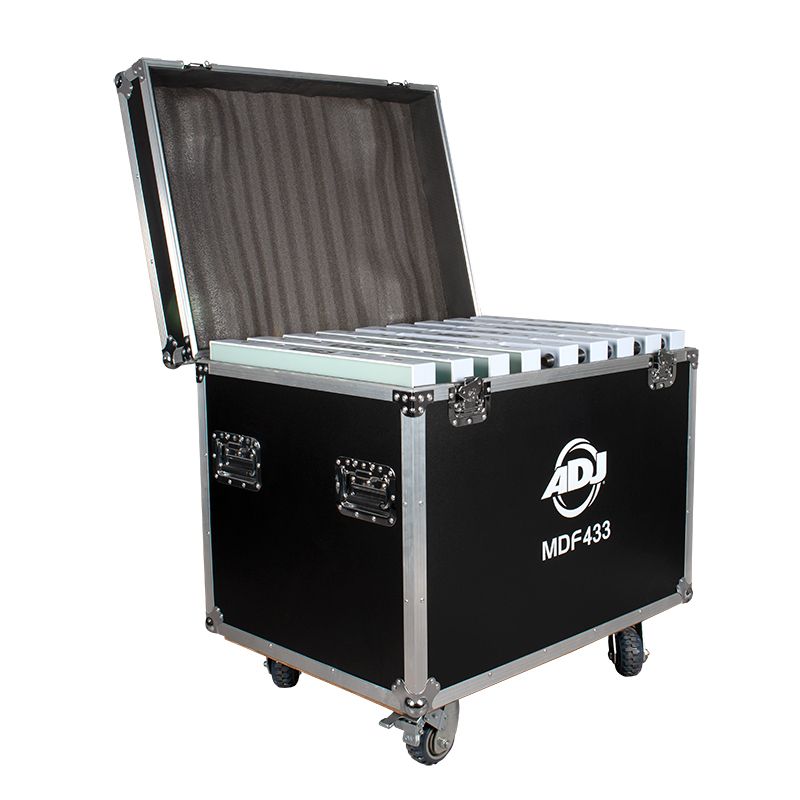 American DJ MDF2-FC9 Flight Case pour 9 panneaux MDF2 et accessoires