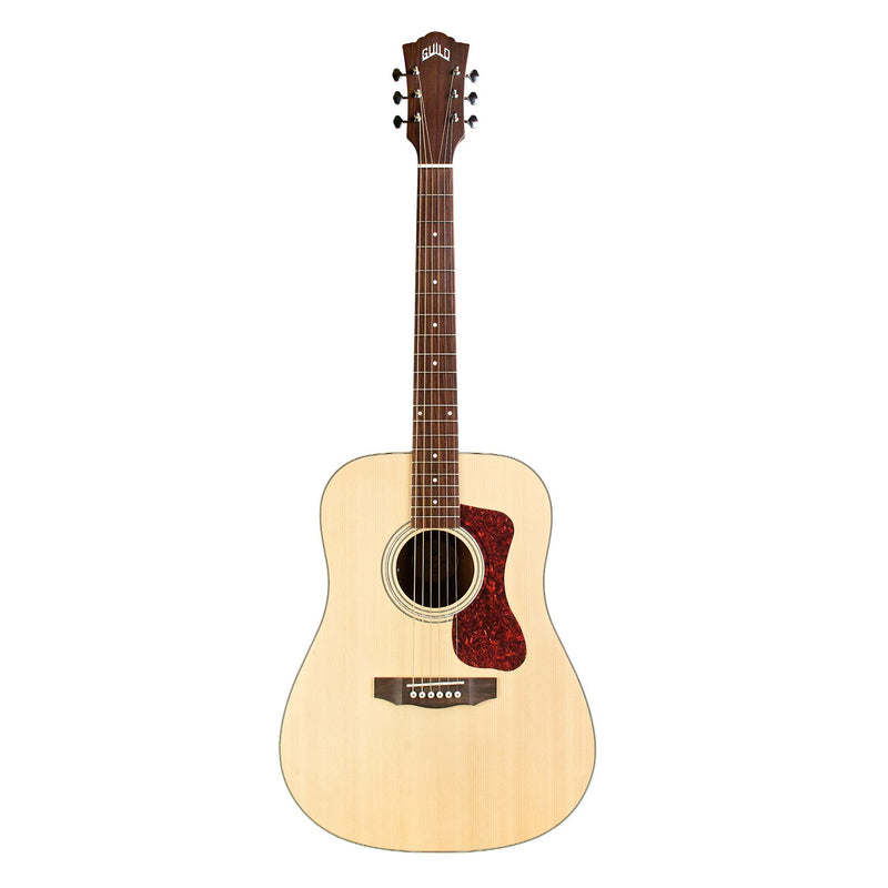 Guild D-240E - Dreadnought Acoustic-Electric Guitar - Natural Satin