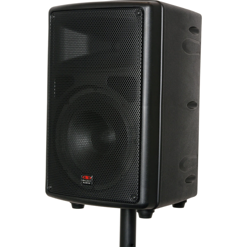Galaxy Audio TQ8 Traveler Quest 8 Système de sonorisation portable sans fil tout-en-un avec ceinture sans fil (N2 517,550 MHz)