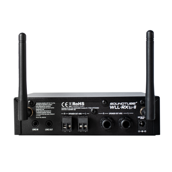 SoundTube WLL-RX1p-II Tri-band Uncompressed Wireless Receiver