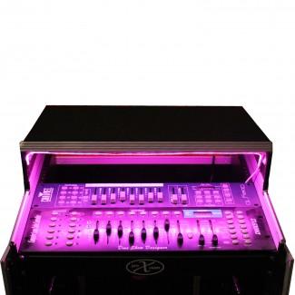 ProX X-S18RGBKIT Xstatic Rgb Led Strip Kit 12 Remote Control Amp Power Supply Included - Red One Music