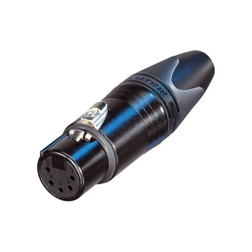 Neutrik Nc5Fxx-B 5 Pin Xlr Female Connector (Black) - Red One Music