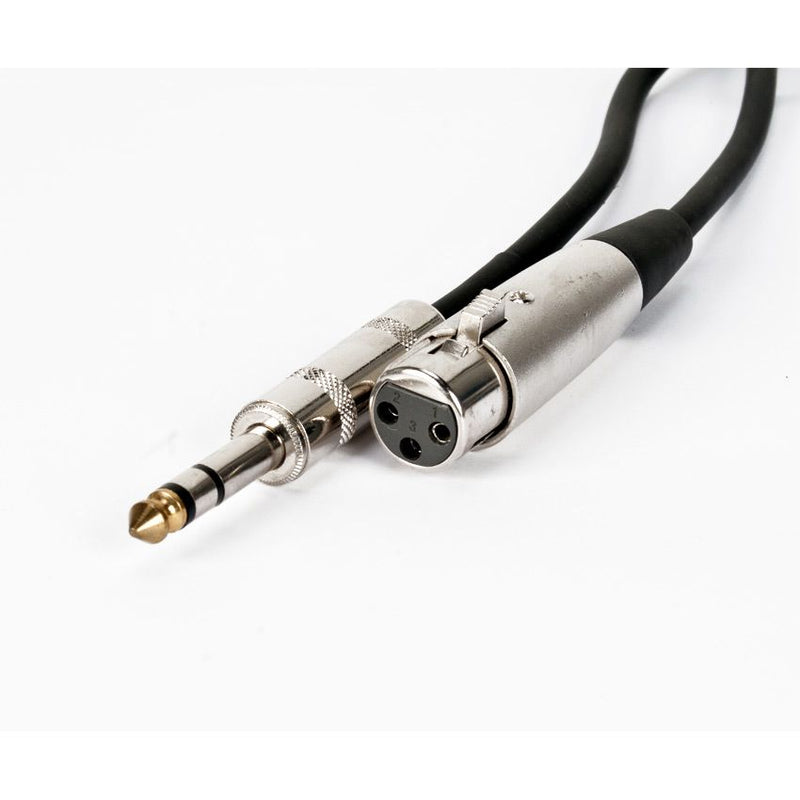 American DJ XL4-6 XLR Female to 1/4” Male TS Microphone Cable - 6 Feet