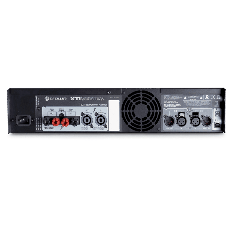 Crown XTI4002 Amplifier 2X1200W 4Ohms - Red One Music