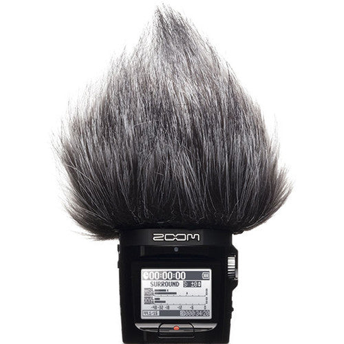 Zoom Wsu-1 Hairy Windscreen - Red One Music
