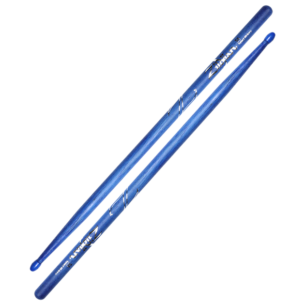 Baguettes Zildjian Z5ANBU 5A en nylon bleu