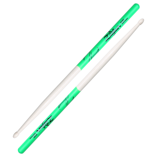 Baguettes Zildjian Z5BMDG 5B DIP vert érable