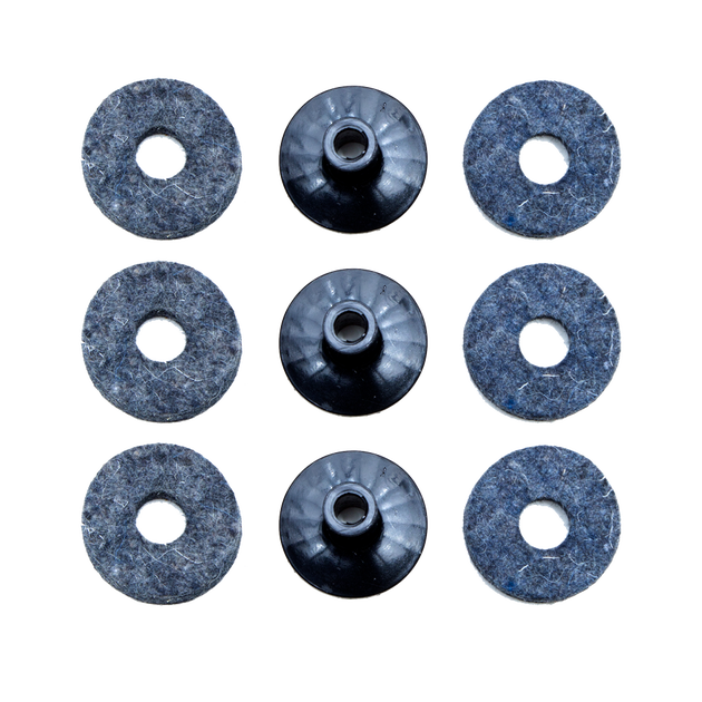 Zildjian ZFSPK Cymbal Felt And Sleeve 3 Pack